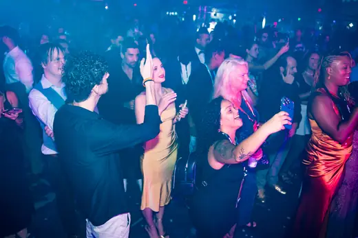 Phones up at the closing party